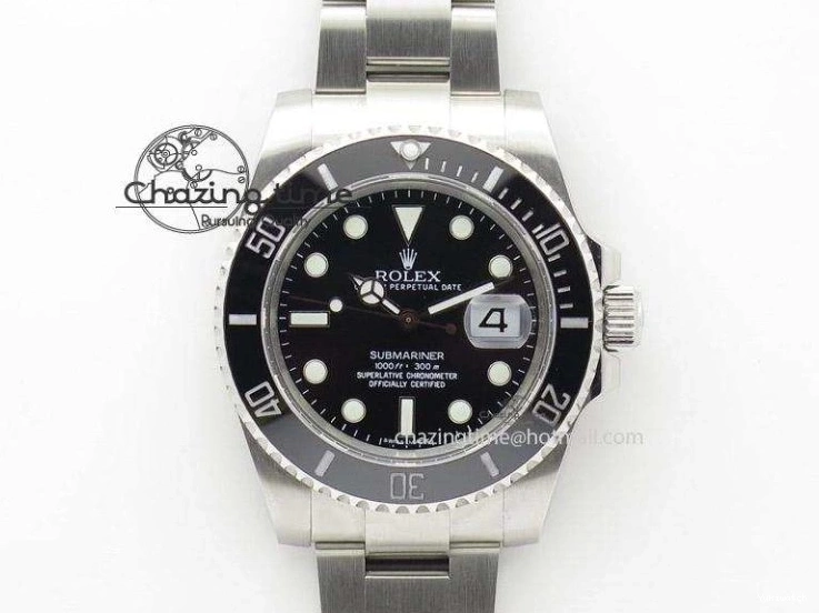 Black 1:1 LN Ceramic Submariner V10.5 Edition Best Noob 316L 116613 A2836 Steel 0128